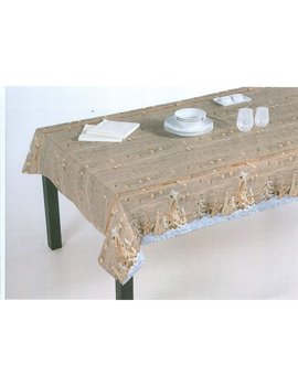 Tovaglia Natalizia Tavola di Natale Stelle Alberelli Varie Misure in Digitale