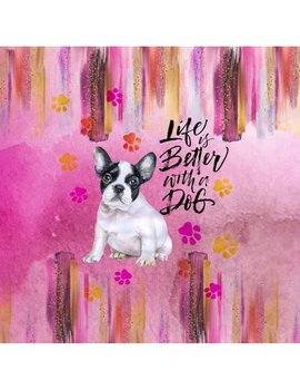 Trapuntino Leggero Primaverile Estivo Dog Life - Imbottitura 100 gr. Stampa Digitale