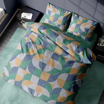 Copripiumino GEOPOP Verde