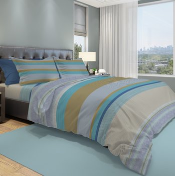 Completo Lenzuola Greca Azzurro