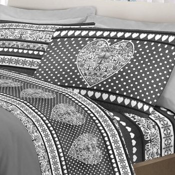 Completo Lenzuola Tirolo Elegance Grigio