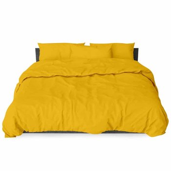 Copripiumino Tinta Unita Giallo Ocra