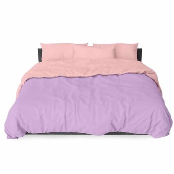 Copripiumino Bicolore Double Lilla-Rosa