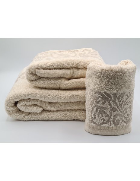 Set asciugamani 2 pezzi - 3 pezzi disegno gotico